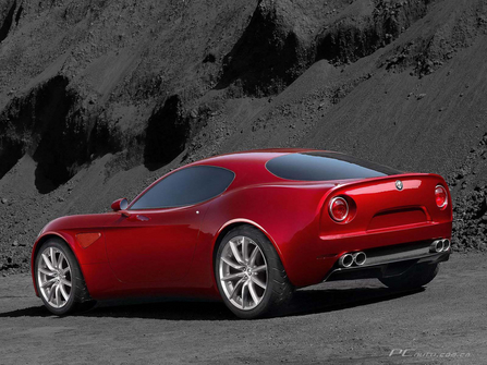 阿爾法 alfa 8C-Competizione 圖片 大圖 桌面